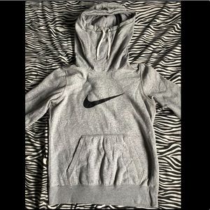 Nike Grey Turtleneck Hoodie